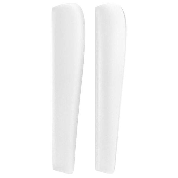 vidaXL Čelo postele so záhybmi modré 83x23x118/128 cm umelá koža