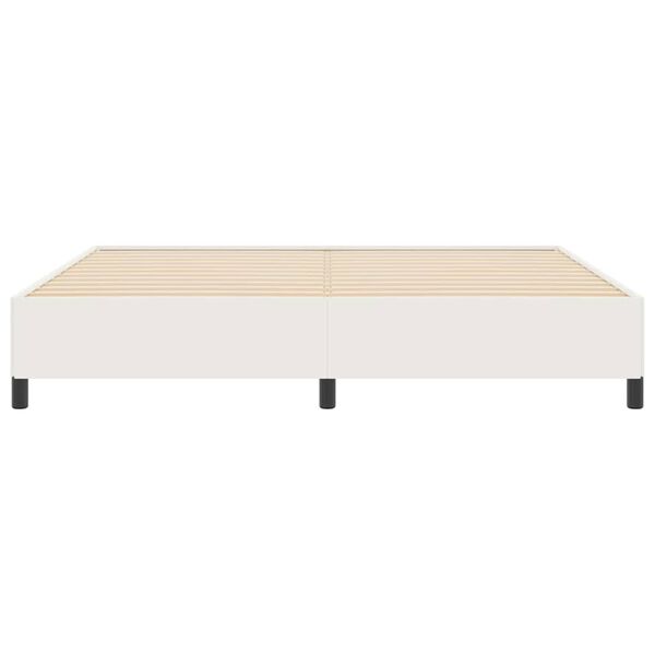 vidaXL R&aacute;m postele Kr&eacute;mov&aacute; 200 x 200 cm Žak&aacute;rov&aacute; l&aacute;tka