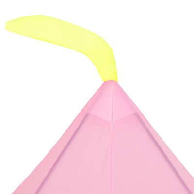 vidaXL Detský stan na hranie ružový 100x100x127 cm