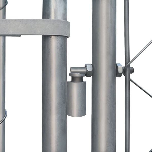 vidaXL Vonkajšia voliéra pre psy, pozinkovaná oceľ 2x2x1 m