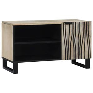 vidaXL TV jednotky 80 x 33 x 46 cm Biela Kompozitn&eacute; drevo