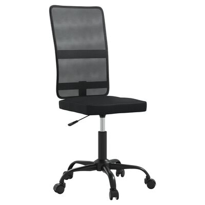 vidaXL Kancelárska stolička čierna sieťovaná látka