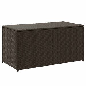 vidaXL Z&aacute;hradn&yacute; &uacute;ložn&yacute; box hned&yacute; 100x50x50 cm polyratanov&yacute;