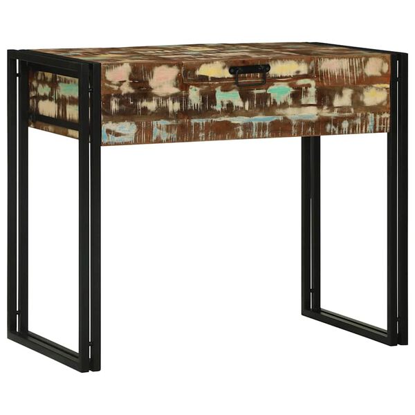 vidaXL Toaletn&eacute; stol&iacute;ky do sp&aacute;lne Viacfarebn&yacute; Recyklovan&yacute; mas&iacute;v