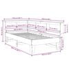 vidaXL Posteľ s knižnicou bez matraca biela 100x200cm borovicov&yacute; mas&iacute;v
