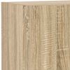 vidaXL TV n&aacute;stenn&aacute; skrinka s LED svetlami dub sonoma 40,5x35x80 cm