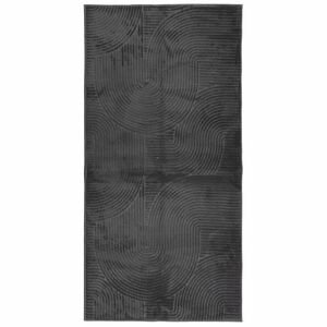 vidaXL Koberec IZA kr&aacute;tky vlas &scaron;kandin&aacute;vsky vzhľad antracit 100x200 cm
