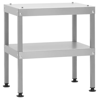 vidaXL Stôl pre grilovaciu udiareň 40x28x44,5 cm pozinkovaná oceľ