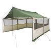 vidaXL Rodinn&yacute; stan Zelen&aacute; 450 x 400 x 265 cm Polyester a oceľ