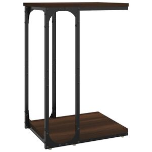vidaXL Bočn&yacute; stol&iacute;k hned&yacute; dub 40x30x60 cm spracovan&eacute; drevo