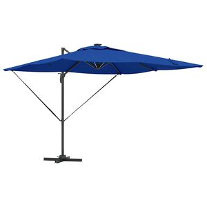 vidaXL Slnečn&iacute;k Az&uacute;rov&aacute; modr&aacute; 286 x 284 x 270 cm Hlin&iacute;k a polyester
