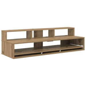vidaXL &Scaron;t&uacute;diov&yacute; st&ocirc;l Dub artisan 130 x 42,5 x 36 cm Kompozitn&eacute; drevo