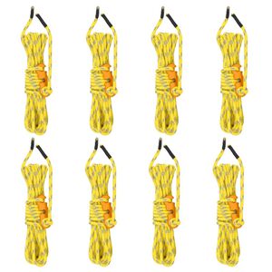 vidaXL Stanov&eacute; lan&aacute; s napin&aacute;kmi reflexn&eacute; 8 ks 4 m 4 mm