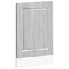 vidaXL Panel um&yacute;vačky riadu Porto siv&eacute; sonoma 45x1,5x57 cm kompozitn&eacute; drevo