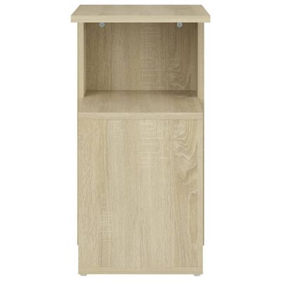vidaXL Príručný stolík, dub sonoma 36x30x56 cm, kompozitné drevo