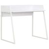vidaXL St&ocirc;l biely 90x60x88 cm