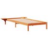 vidaXL Posteľov&yacute; r&aacute;m so stol&iacute;kmi Včel&iacute; hned&yacute; 100 x 210 cm