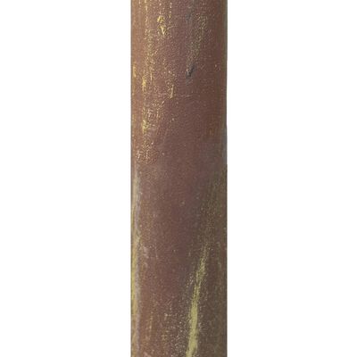 vidaXL Záhradná pergola, starožitná hnedá 4x3x2,5 m, železo