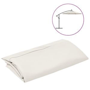 vidaXL N&aacute;hradn&aacute; l&aacute;tka na z&aacute;vesn&yacute; slnečn&iacute;k, pieskovo biela 300 cm