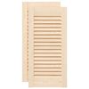 vidaXL dvierka skriniek Louvred Design 2 ks 61,5x29,5cm mas&iacute;v borovica