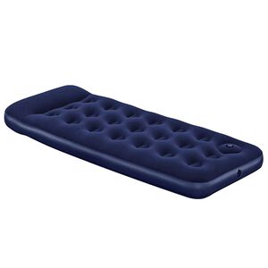 Bestway Semi&scaron;ov&aacute; nafukovacia posteľ+zabudovan&aacute; nožn&aacute; pumpa 185x76x28cm