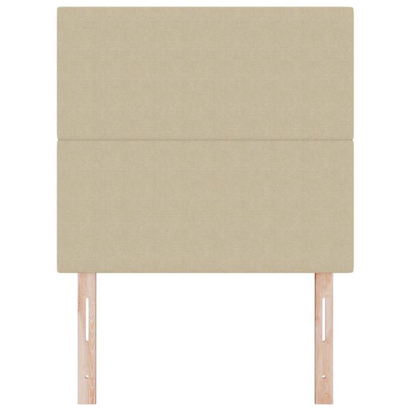 vidaXL Zadné čelo s čelnou doskou Svetlozelená šedá 100 cm Umelá koža