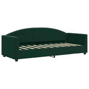 vidaXL Denn&aacute; posteľ tmavozelen&aacute; 80x200 cm zamat