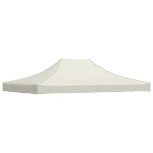 vidaXL Strecha na p&aacute;rty stan 4x3 m, kr&eacute;mov&aacute; 270 g/m&sup2;