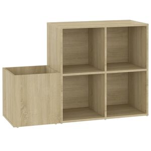 vidaXL Skrinka na top&aacute;nky, dub sonoma 105x35,5x70 cm, kompozitn&eacute; drevo