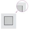 vidaXL Okno do pivnice RISOR 30 x 30 cm PVC a sklo