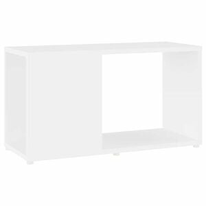 vidaXL TV skrinka, biela 60x24x32cm, drevotrieska