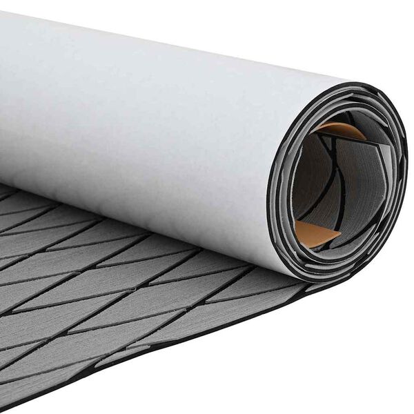 vidaXL Podlaha na loď svetlosivá a čierna 190 x 70 cm EVA pena