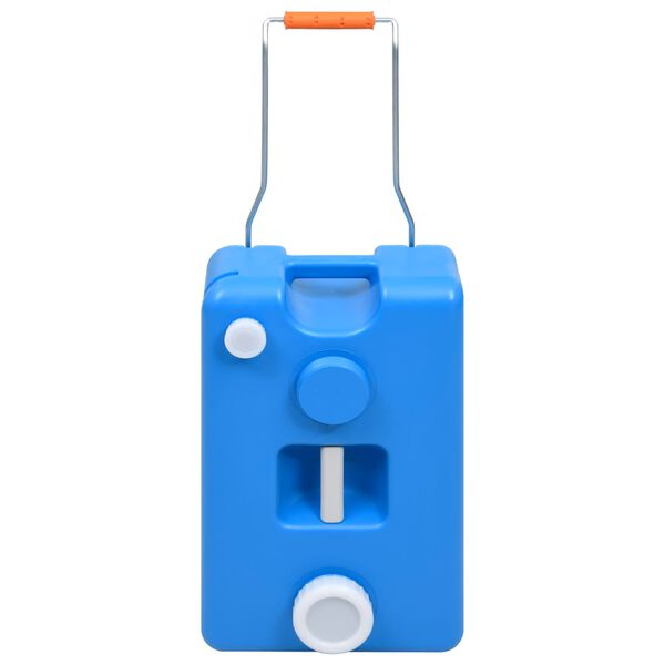 vidaXL N&aacute;drž na vodu na kolieskach pre kempovanie modr&aacute; 25 l