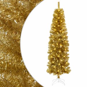 vidaXL Umel&yacute; &scaron;t&iacute;hly vianočn&yacute; stromček s ozdobami 180 cm 300 LED