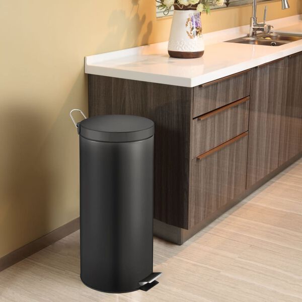 EKO Ped&aacute;lov&yacute; odpadkov&yacute; k&ocirc;&scaron; Classic 30 l, čierny