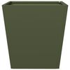 vidaXL Z&aacute;hradn&yacute; kvetin&aacute;č, olivovo zelen&yacute; 40x40x40 cm, oceľ