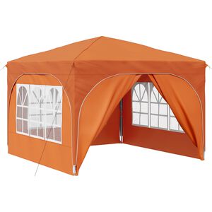 vidaXL Pr&iacute;stre&scaron;ok na p&aacute;rty 290 x 290 x 245 cm Oranžov&aacute;
