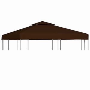 vidaXL Dvojit&aacute; strie&scaron;ka na alt&aacute;nok 310 g/m&sup2;, 3x3 m, hned&aacute;
