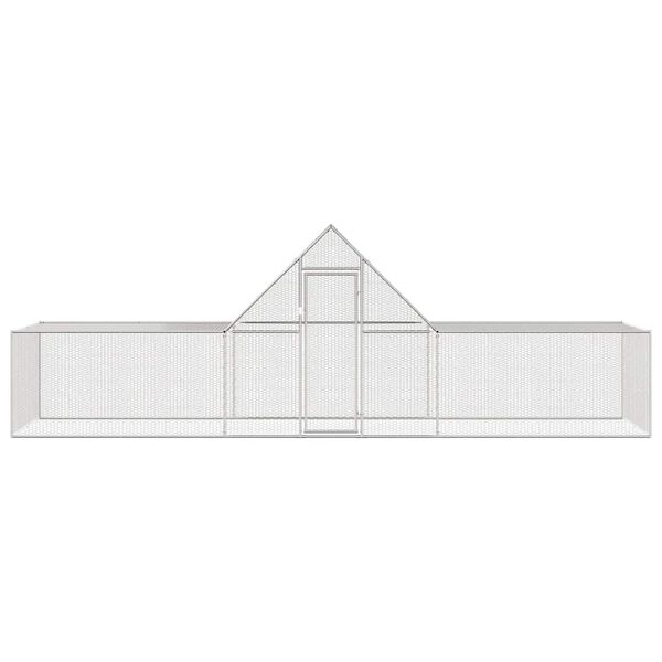 vidaXL Kur&iacute;n 6x2x2 m, pozinkovan&aacute; oceľ