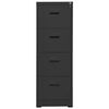 vidaXL Kartotéka antracitová 46x62x133 cm oceľová