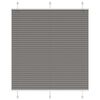 vidaXL plisovan&aacute; roleta antracitov&aacute; 115x100 cm &Scaron;&iacute;rka l&aacute;tky 114,4 cm