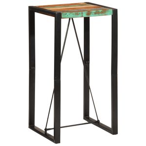 vidaXL Barov&yacute; st&ocirc;l 60x55x110 cm mas&iacute;vne recyklovan&eacute; drevo