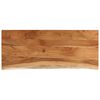 vidaXL K&uacute;peľňov&aacute; doska 140x60x2,5 cm obdĺžnikov&aacute; ak&aacute;ciov&yacute; mas&iacute;v