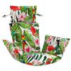 vidaXL Adirondack vank&uacute;&scaron; PUTTEN 100% polyester Viacfarebn&yacute;