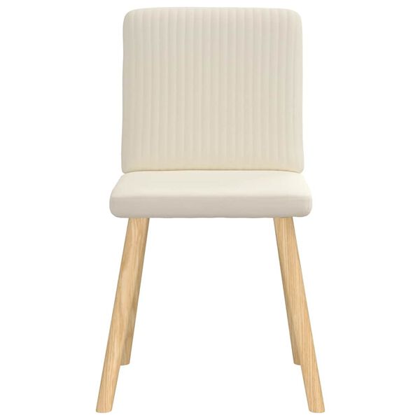 vidaXL Jedálenské stoličky 2 ks ľan