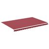 vidaXL N&aacute;hradn&aacute; l&aacute;tka na mark&iacute;zu, burgundsk&aacute; červen&aacute;, 4,5x3 m, polyester