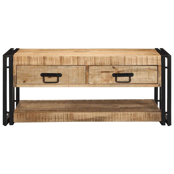 vidaXL konferenčn&yacute; stol&iacute;k 90x50x38 cm mas&iacute;vne hrub&eacute; drevo mango