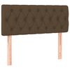 vidaXL Boxspring posteľ s matracom tmavohned&aacute; 120x190 cm l&aacute;tka