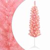 vidaXL Umel&yacute; chud&yacute; vianočn&yacute; strom 150 cm 150 LED Tepl&aacute; biela PVC a kov