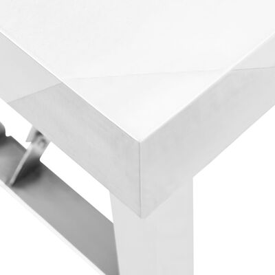 vidaXL Kuchynský pracovný stôl 85x60x80 cm nehrdzavejúca oceľ